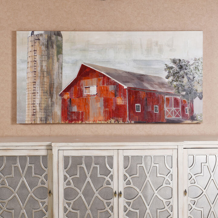 Barnside Silo Canvas