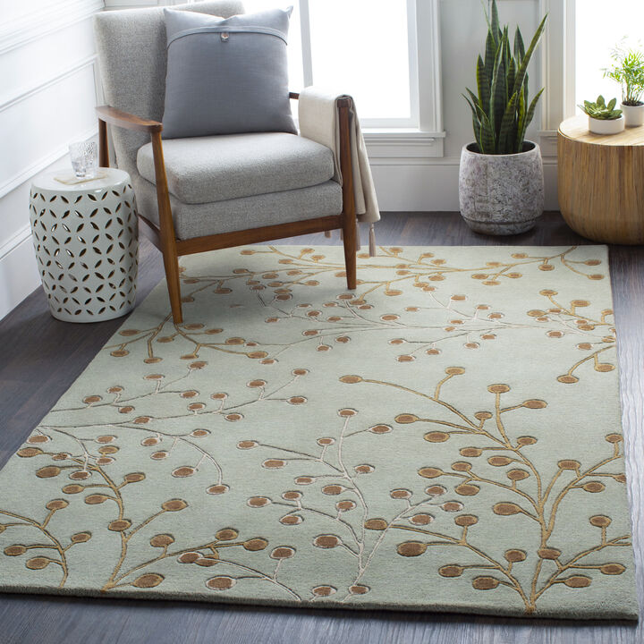 Athena ATH-5053 6' x 9' Green Rug