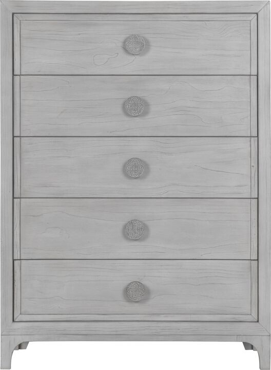 Boho Chic Five-Drawer Chest
