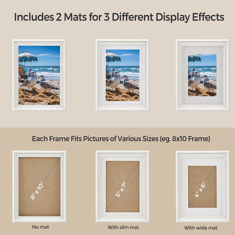 Picture Frames with 16 Mats