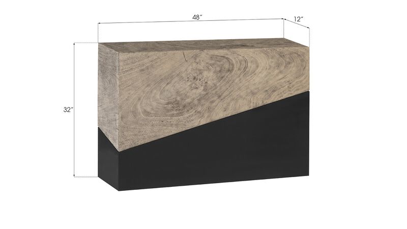 Geometry Console Table