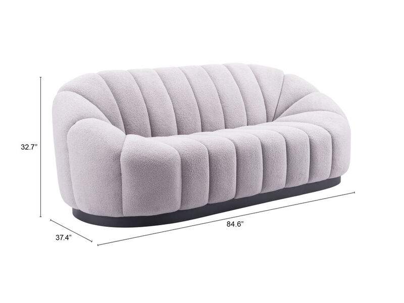 Bhutan Sofa Light Gray