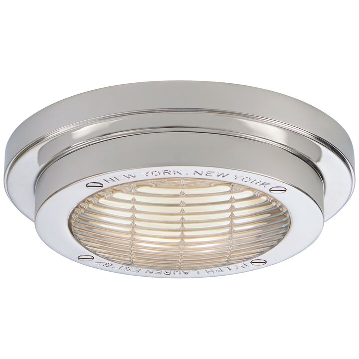 Grant 6.25" Solitaire Flush Mount