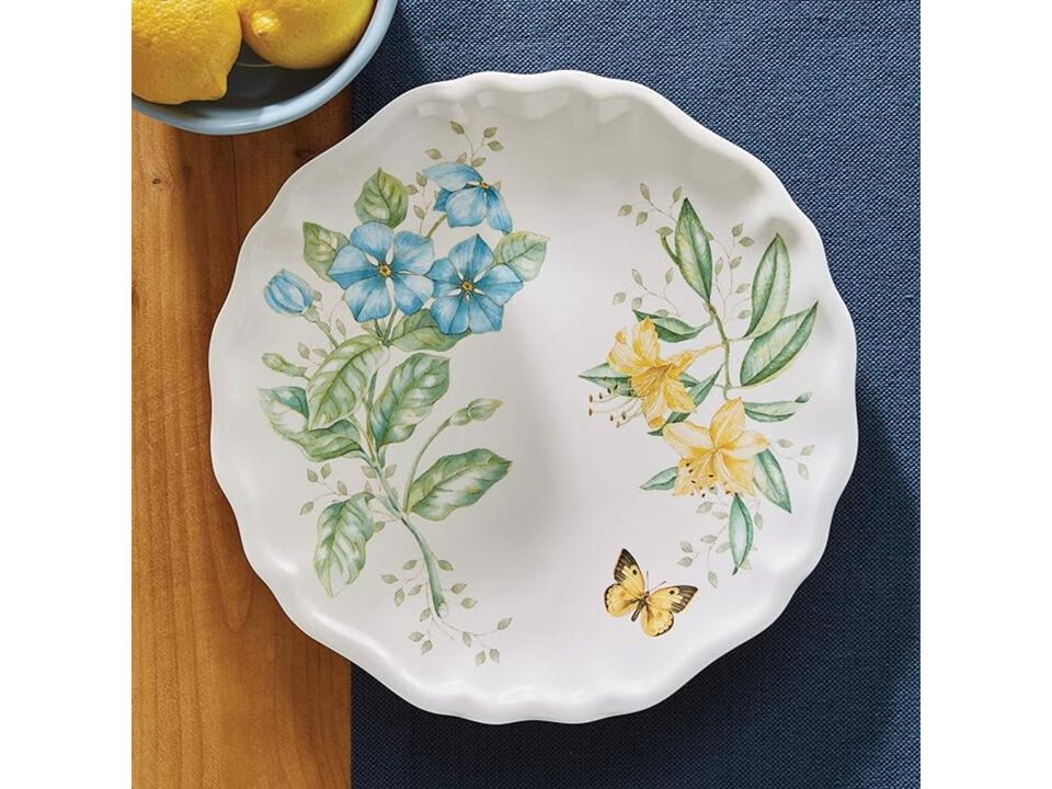 Lenox Butterfly Meadow Melamine Dinner Plates (Set of 4)