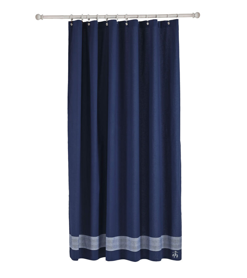Brooks Brothers Herringbone Shower Curtain