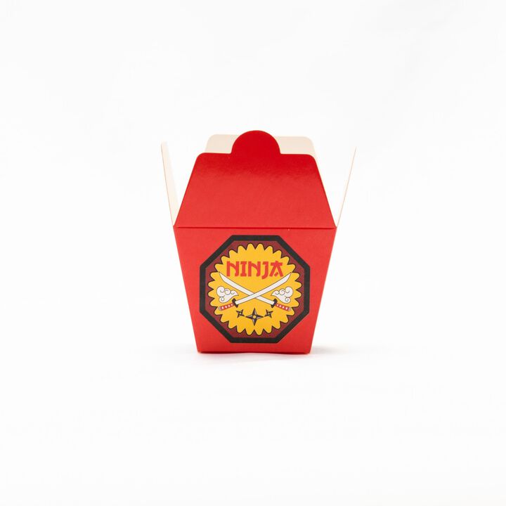 Ma Fete Disposable  Ninja Popcorn and Treat Paper Boxes, (12)