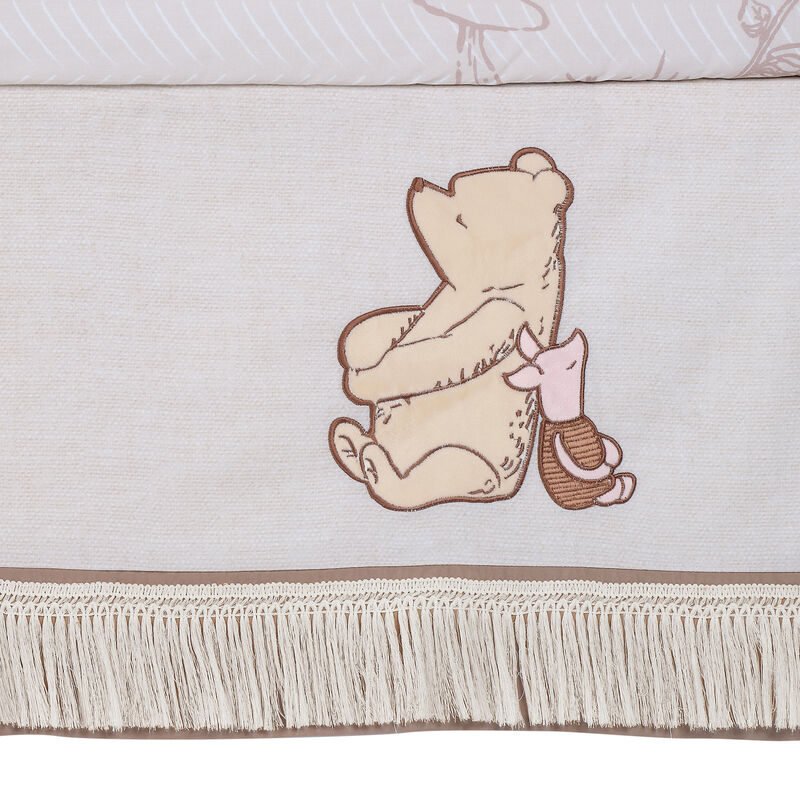 Lambs & Ivy Disney Baby Pooh Bear & Pals Cotton 3Piece Nursery Crib Bedding Set