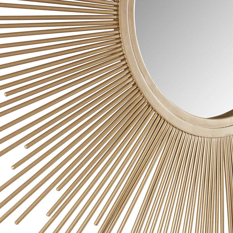 Fiore Sunburst Wall Decor Mirror 29.5"