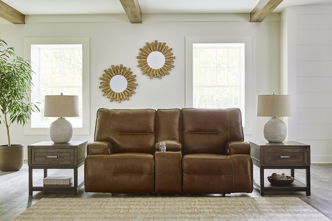 Francesca PWR Recline Loveseat W/Console