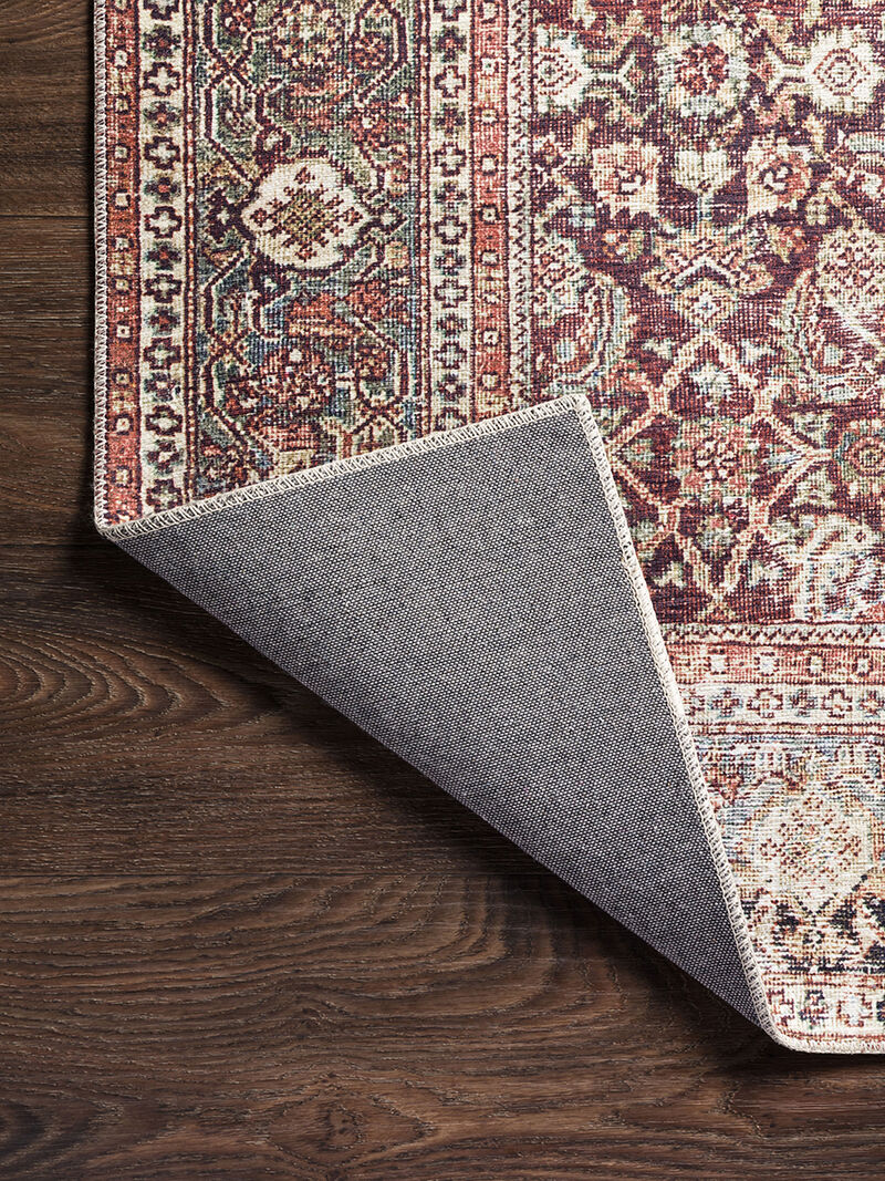 Layla LAY11 Cinnamon/Sage 9' x 12' Rug by Loloi II