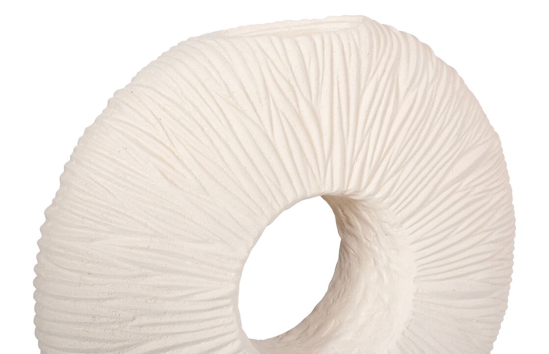 Waves Circle Small Vase