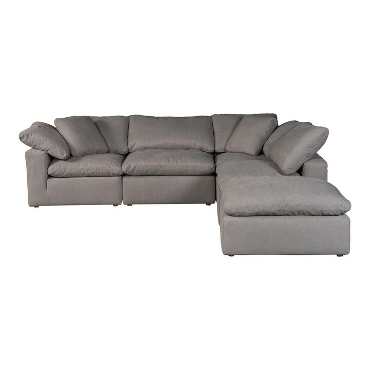 Dream Living Light Grey Modular Sectional, Belen Kox
