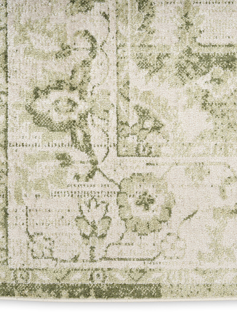 Astra Machine Washable ASW12 Ivory/Green 9' x 12' Rug
