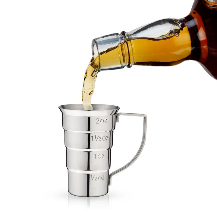 Stainless Steel Stepped Jigger