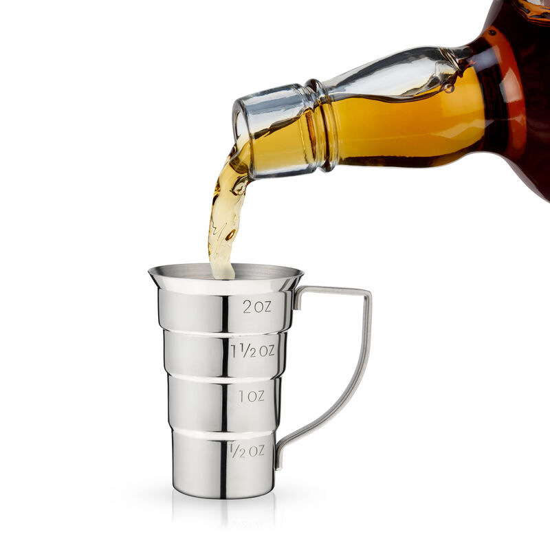 Stainless Steel Stepped Jigger