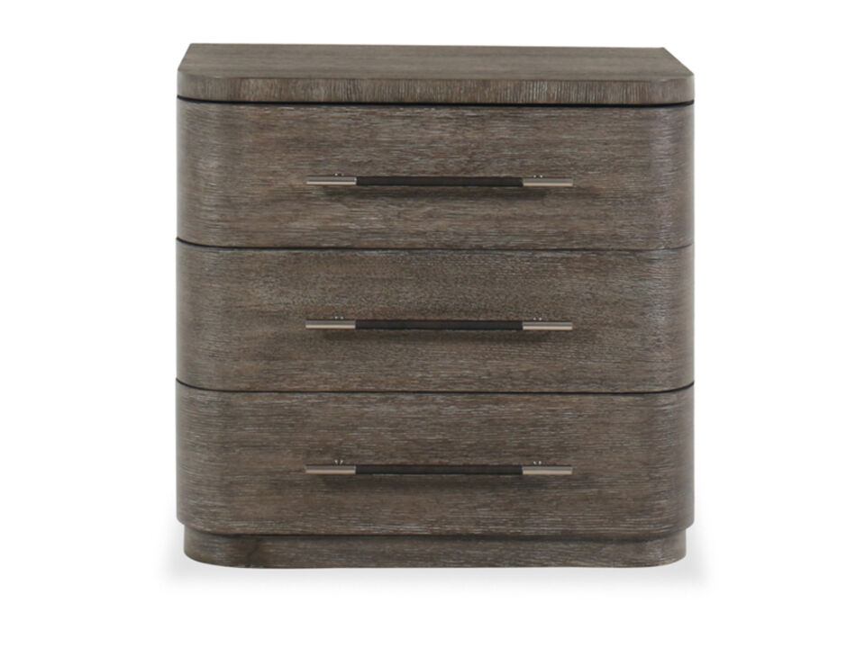 Modern Mood Three Drawer Nightstand