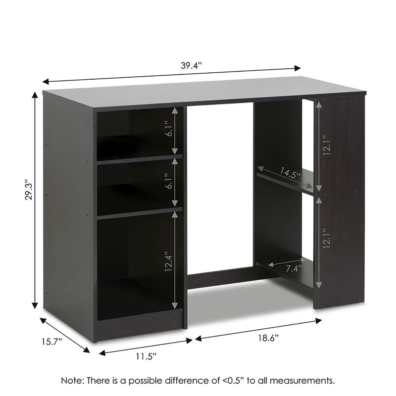 Furinno 15110 JAYA Modern Computer Study Desk