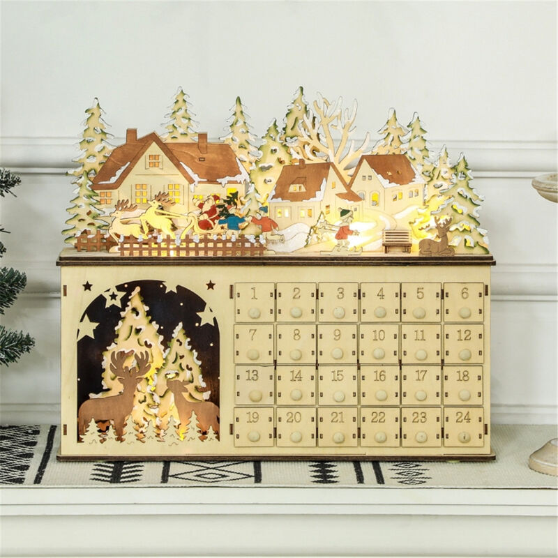 Kids Christmas Advent Calendar, 24 Surprise Gifts for Holiday Countdown Fun