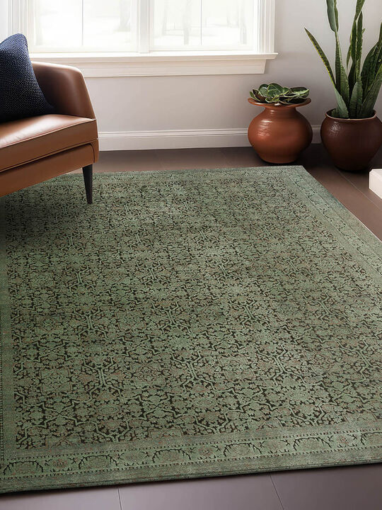 Vizcia VZ2 Green 3' x 5'1" Rug