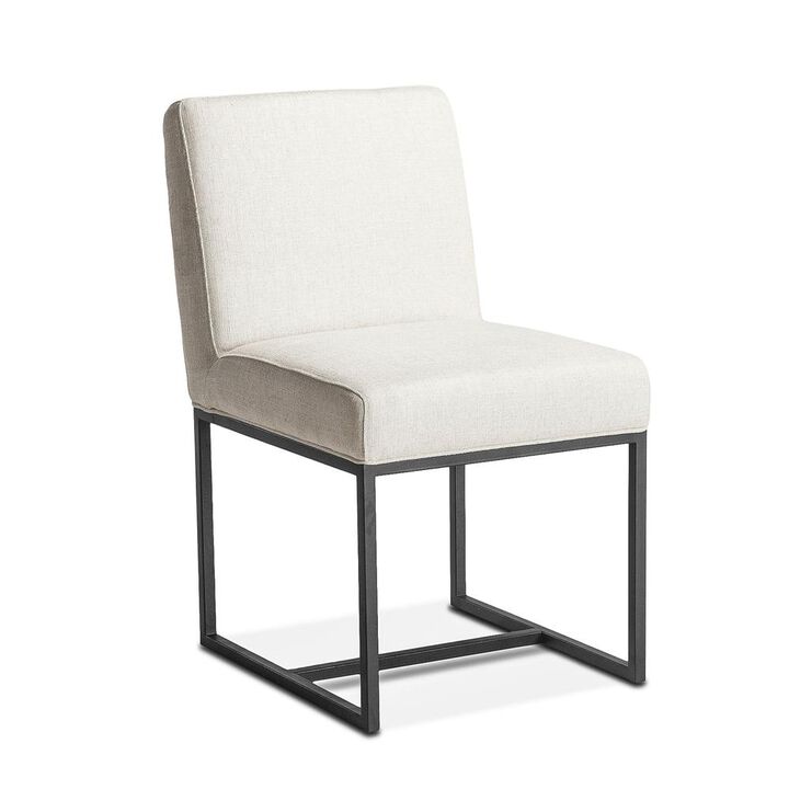 Belen Kox Modern Elegance Linen Dining Chairs, Set of 2, Belen Kox