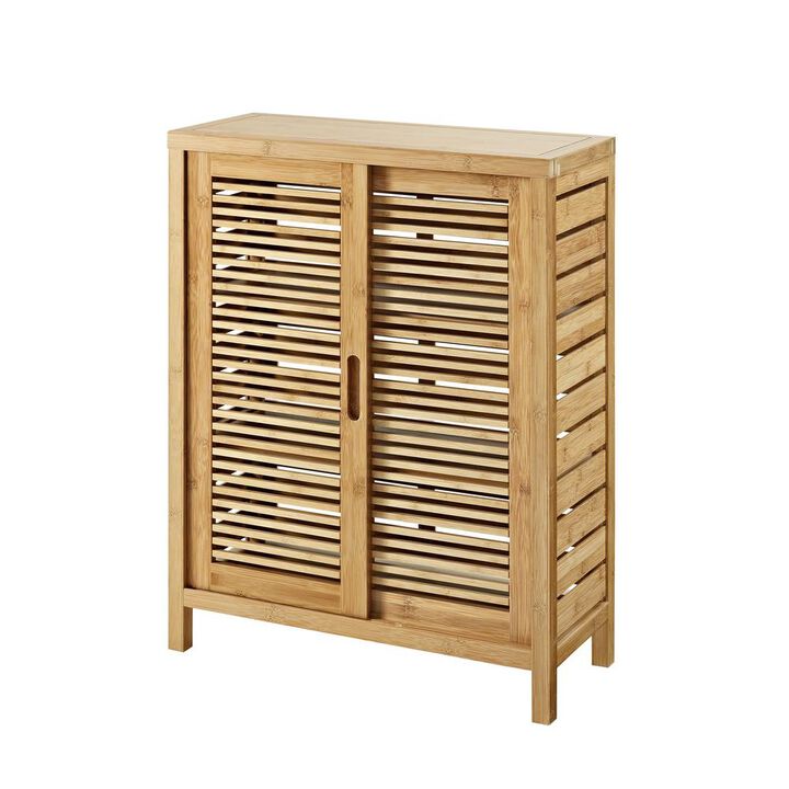 Linon Bracken Two Door Floor Cabinet