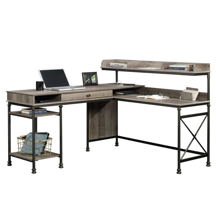 Sauder Canal Street L-Desk