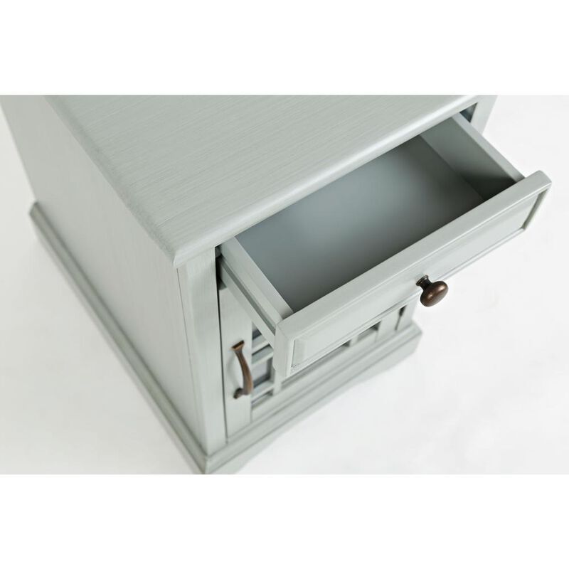 Jofran USB Charging Chairside End Table