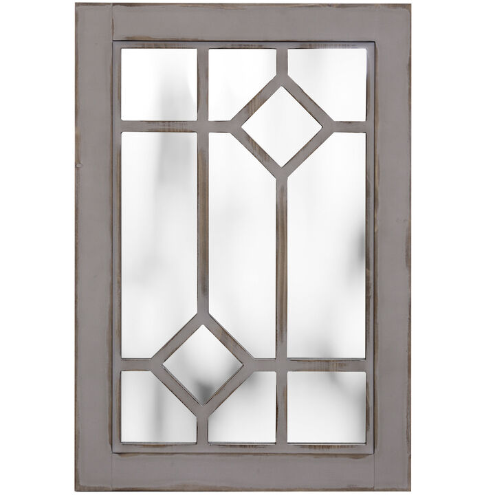 Weathered Gray Mirror