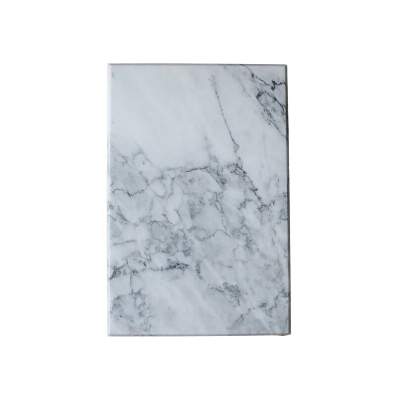 White Marble Rectangle Board - 8" x 12"