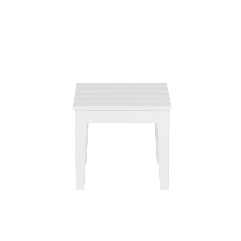 WestinTrends Outdoor Patio Modern Adirondack Side Table