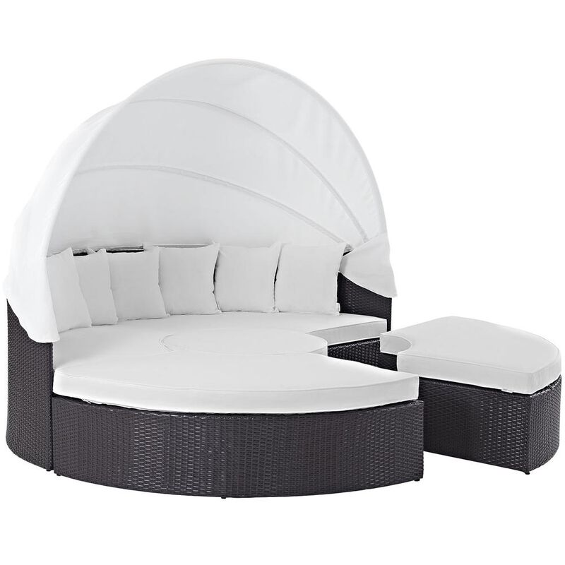 Modway Quest Canopy Outdoor Patio Daybed
