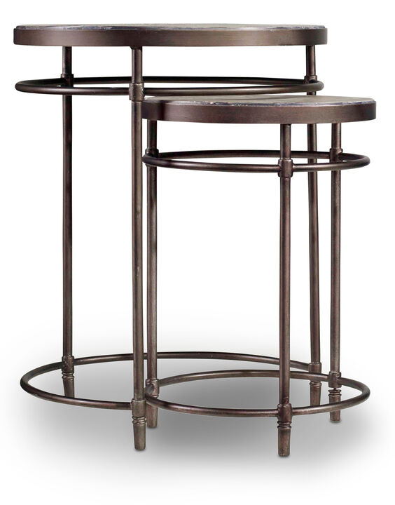 Saint Armand Nest of Tables in Light Wood