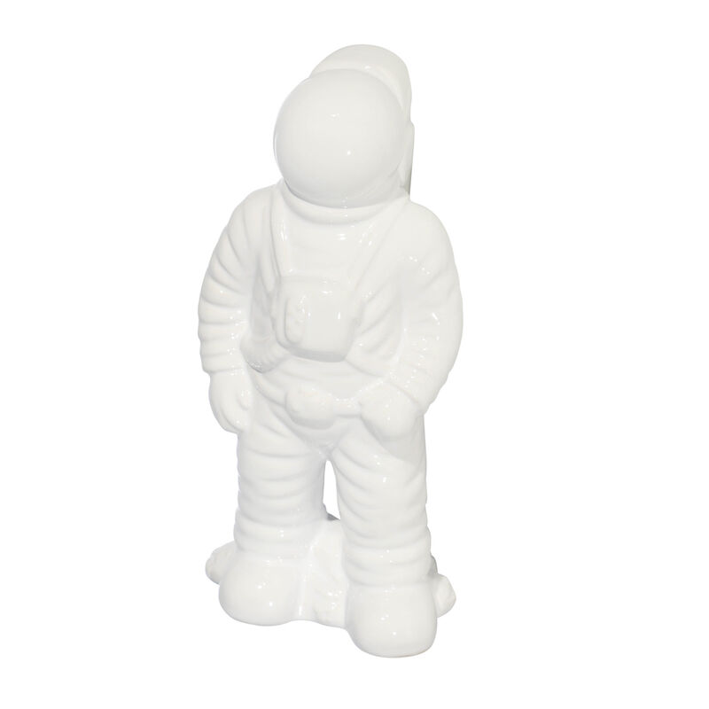 12" Ceramic Astronaut Statue