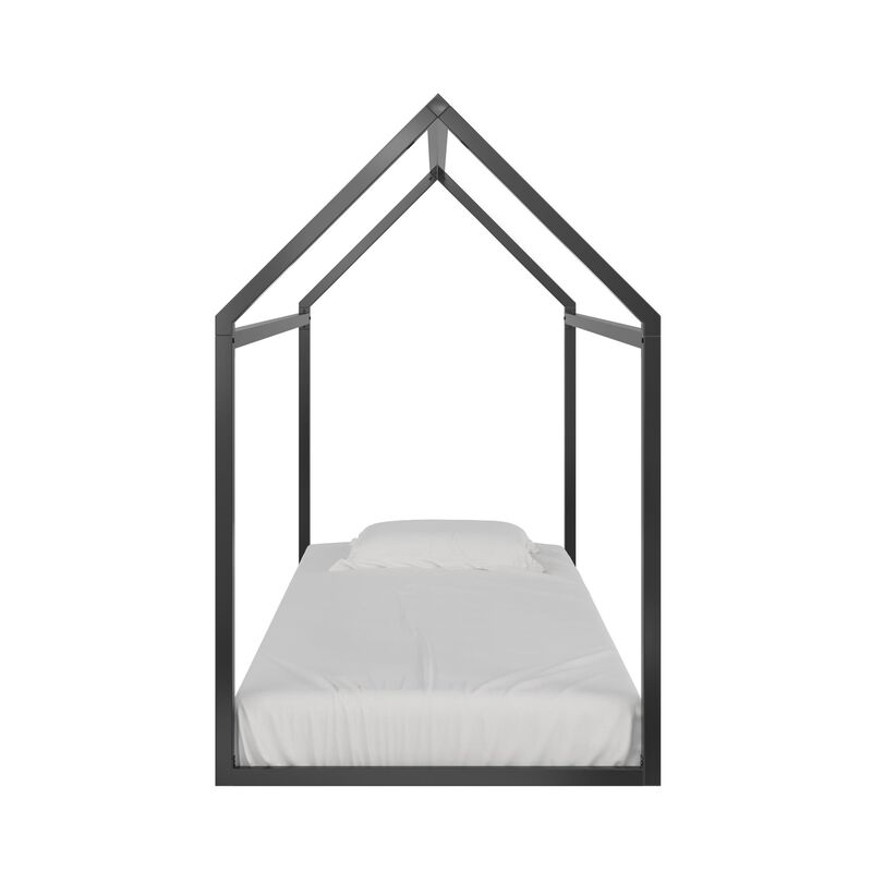 Little Seeds Skyler Metal Montessori House Bed