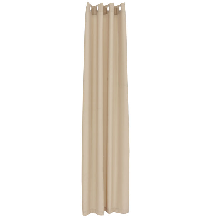Sunnydaze Modern Outdoor Curtain Panel - 52 in x 96 in