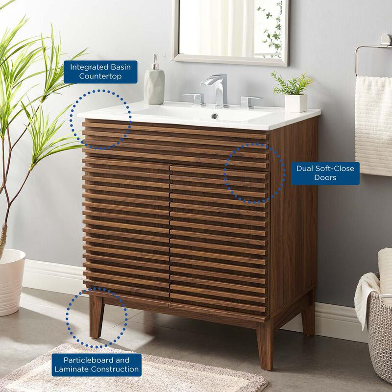 Modway Render 30 Bathroom Vanity Cabinet