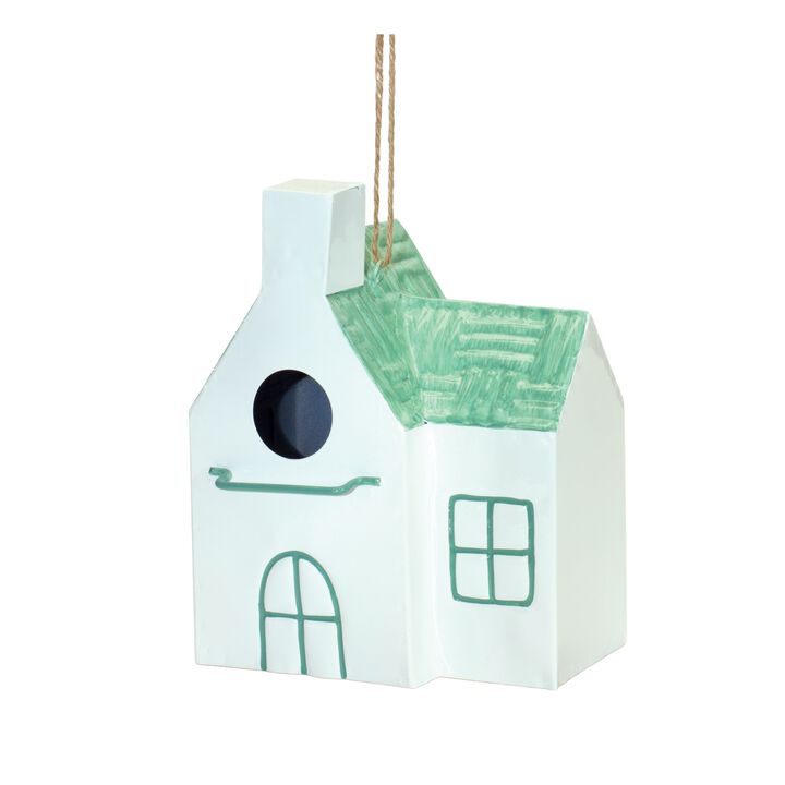 Set of 3 Decorative Bird Houses for Garden, Yard, and Outdoor Birdwatching Décor