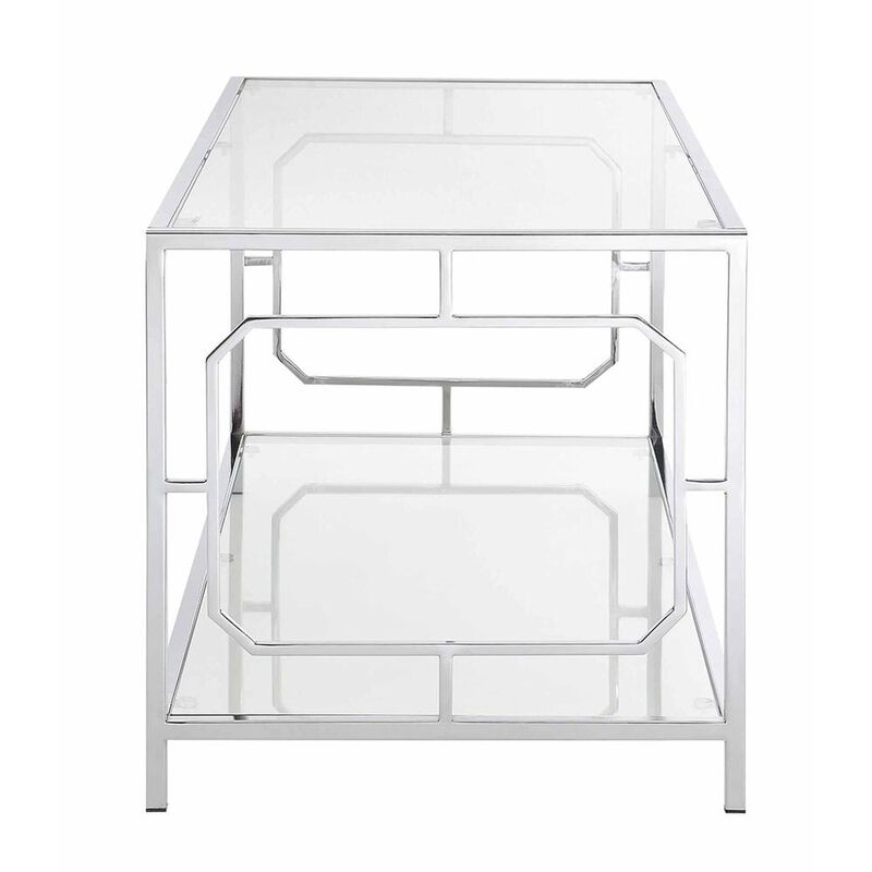Convience Concept, Inc. Omega Chrome Coffee Table