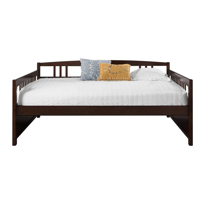 Mathilda Full Wood Daybed, Espresso