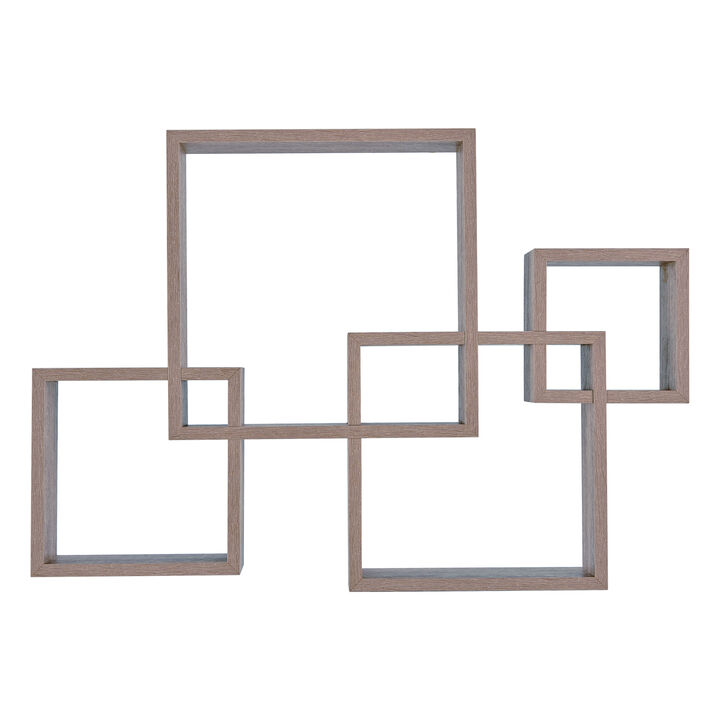 Intersecting Cube Shelves