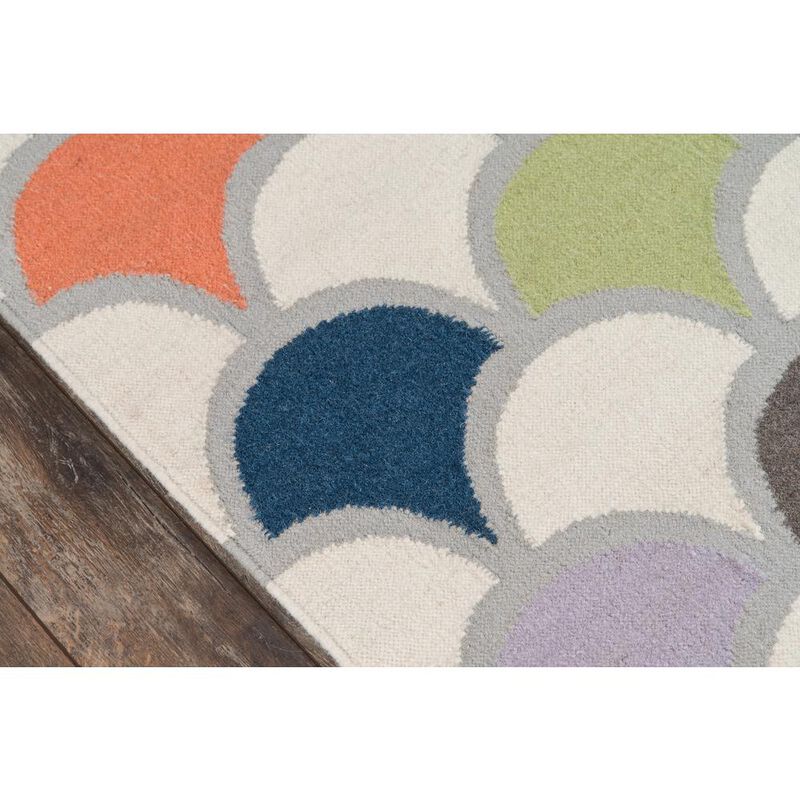 Novogratz Contemporary Rectangle Area Rug, Multi, 5' X 7'6