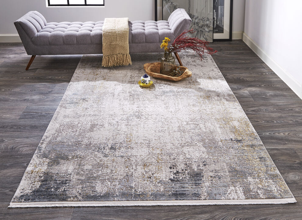 Cadiz 3892F Ivory/Taupe/Gray 2'2" x 3'2" Rug