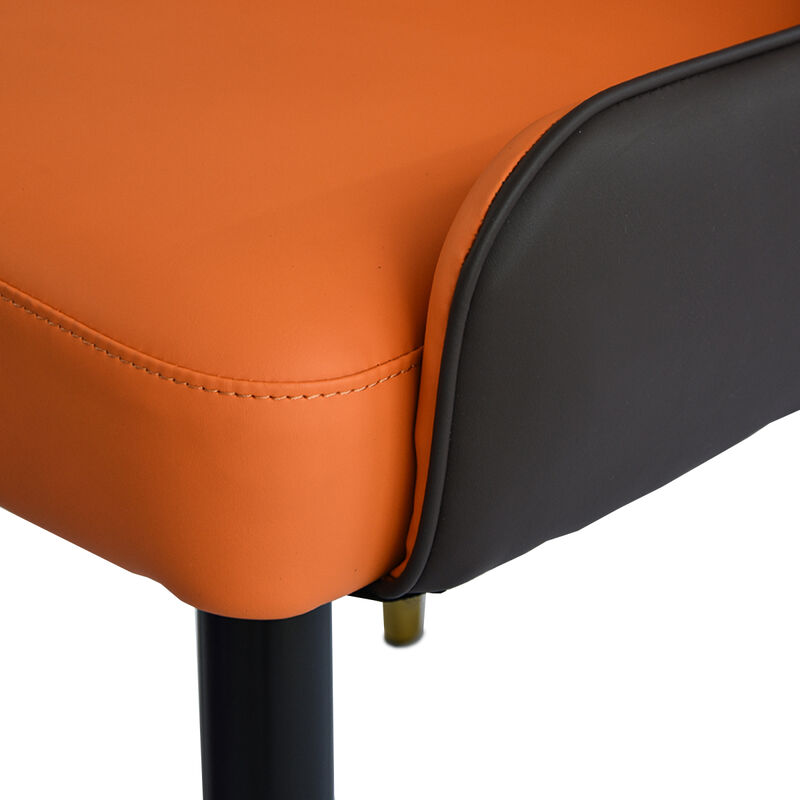 PU Sponge Dining Chairs, Set of 2