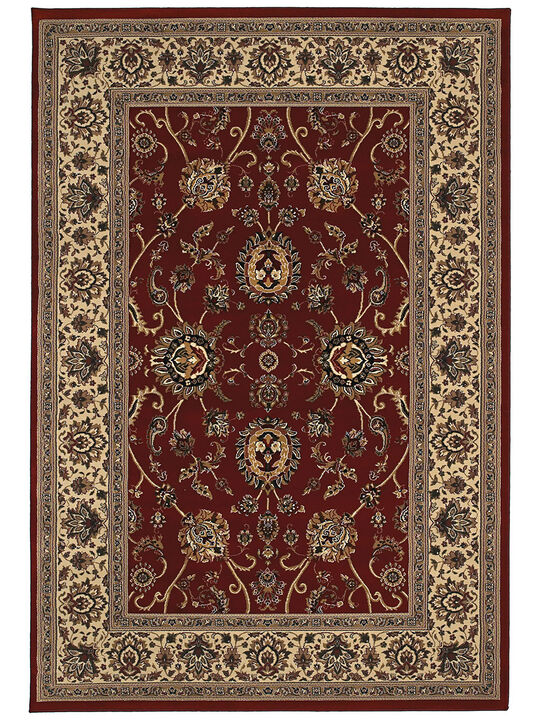 Ariana 4' x 6' Red Rug