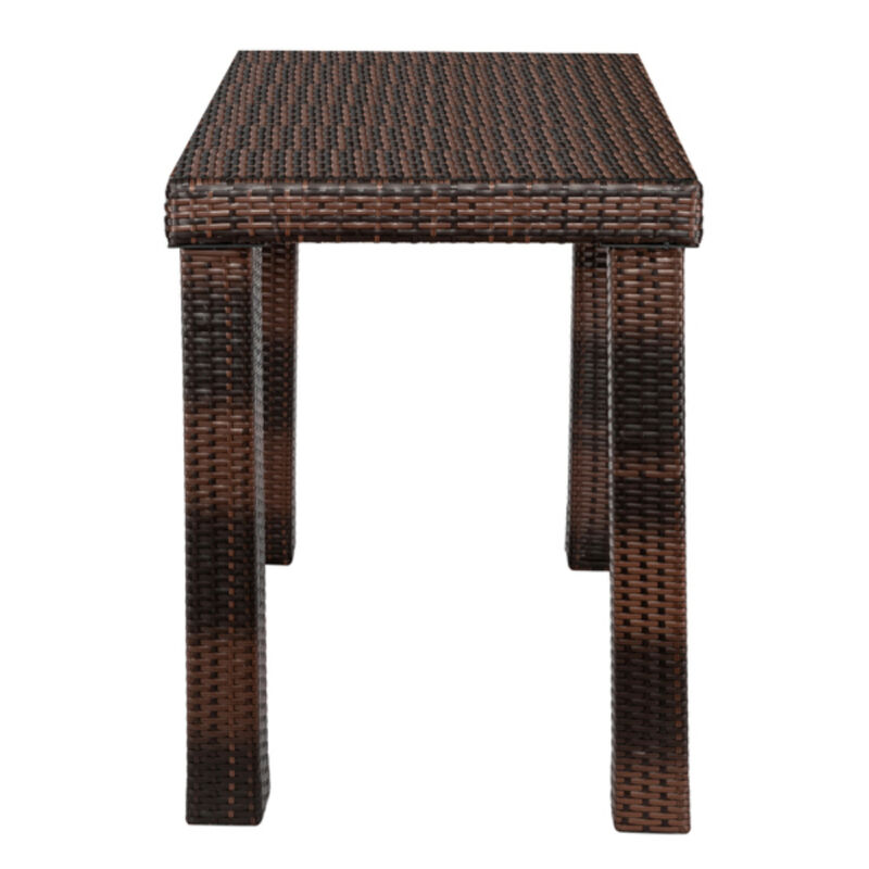Sleek Gradient Bar Table with Unique Color Transition, Ideal for Home Bars