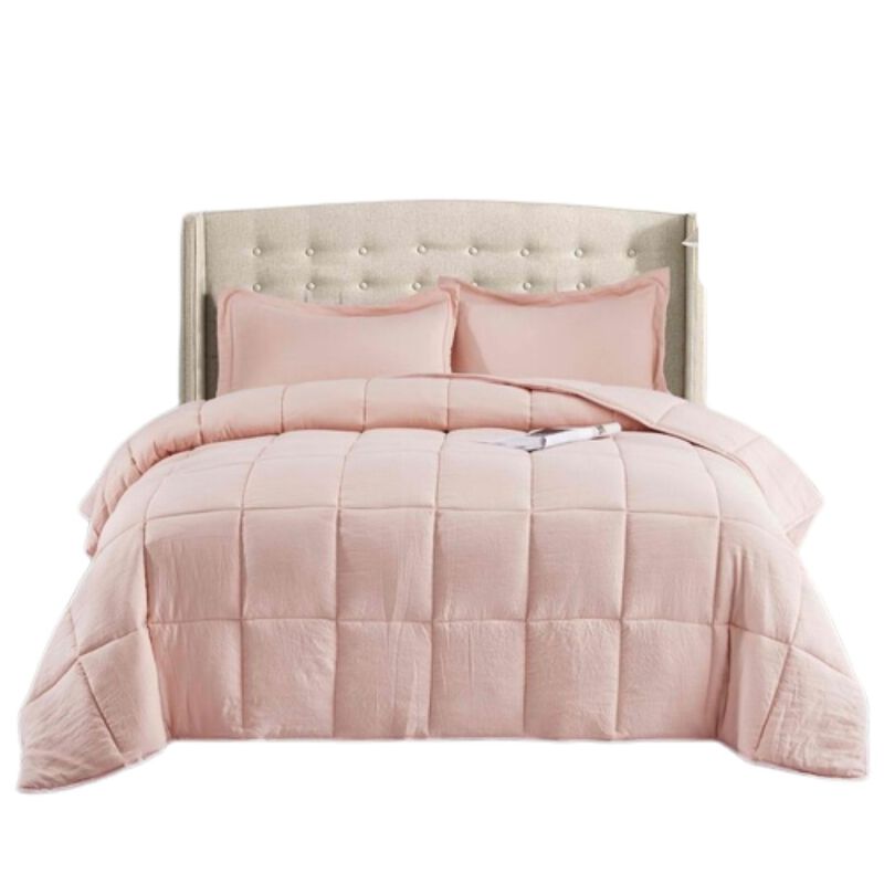 Hivvago 3 Piece Microfiber Reversible Comforter Set