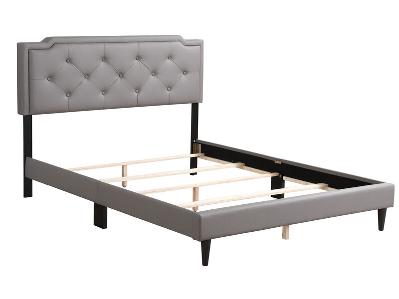 Deb Adjustable Queen Panel Bed