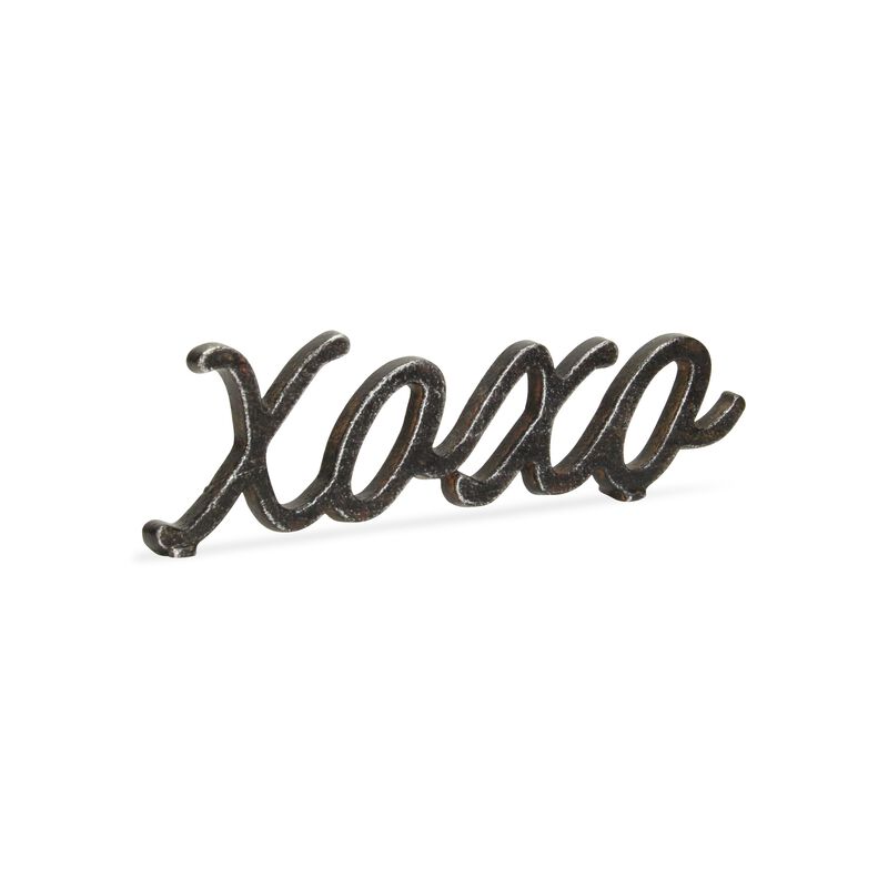 Milena Cast Iron Table Décor - XOXO