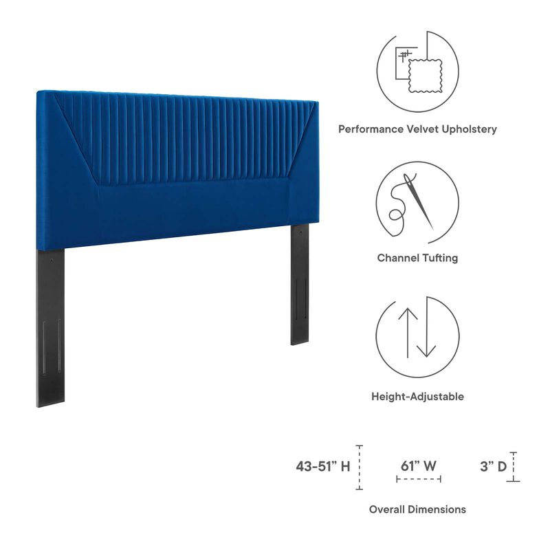 Modway - Patience Channel Tufted Performance Velvet King/California King Headboard