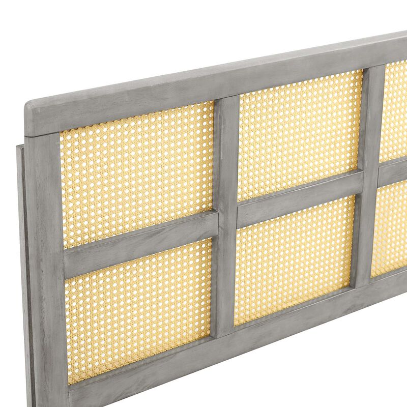 Modway - Luana Cane Queen Headboard